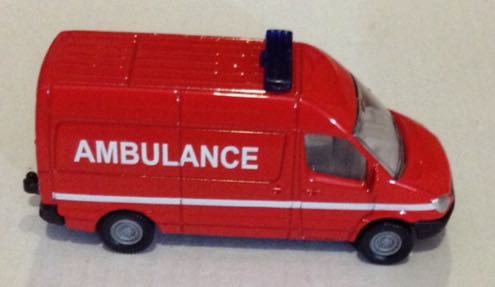 Ambulancia De Bomberos Rojo - Siku toy car collectible - Main Image 2