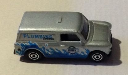 1965 Austin Mini Van  Plomero - Matchbox toy car collectible - Main Image 2