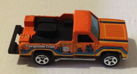 Backwoods Bomb Naranja 1974 - Hot Wheels toy car collectible - Main Image 2