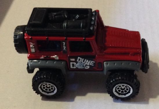 Jeep Dune Dog Rojo - Matchbox toy car collectible - Main Image 2