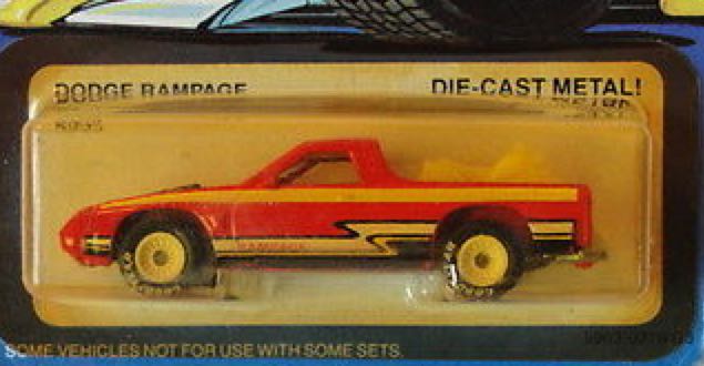 Dodge Rampage - Real Riders toy car collectible - Main Image 2