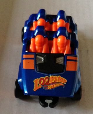 Loopster Azul Carro De Feria - ’16 HW City Works toy car collectible - Main Image 1