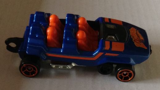 Loopster Azul Carro De Feria - ’16 HW City Works toy car collectible - Main Image 2