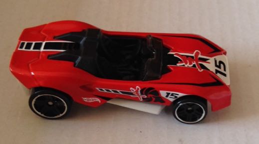 Carbonic Carro De Carreras Rojo - Hot Wheels toy car collectible - Main Image 2