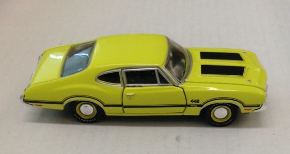 1970 Oldsmobile Cutlass 442 W-30 Verde Pistache - Cast Line Inc toy car collectible - Main Image 2