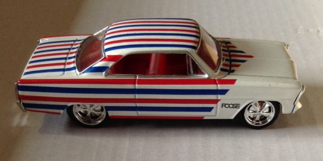 1967 Chevrolet Nova  Cherry Nova Blanco Azul Y Rojo - Castline Inc toy car collectible - Main Image 2