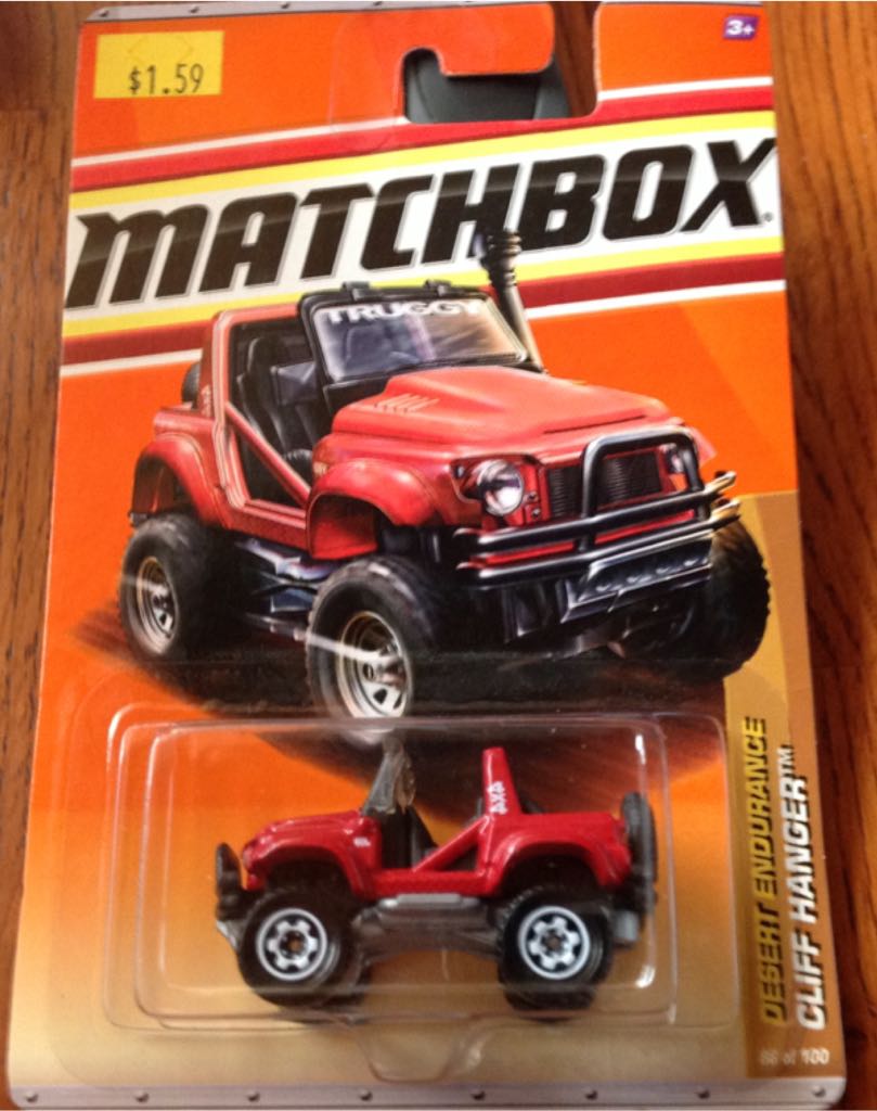 Cliff Hanger toy car collectible - Main Image 1