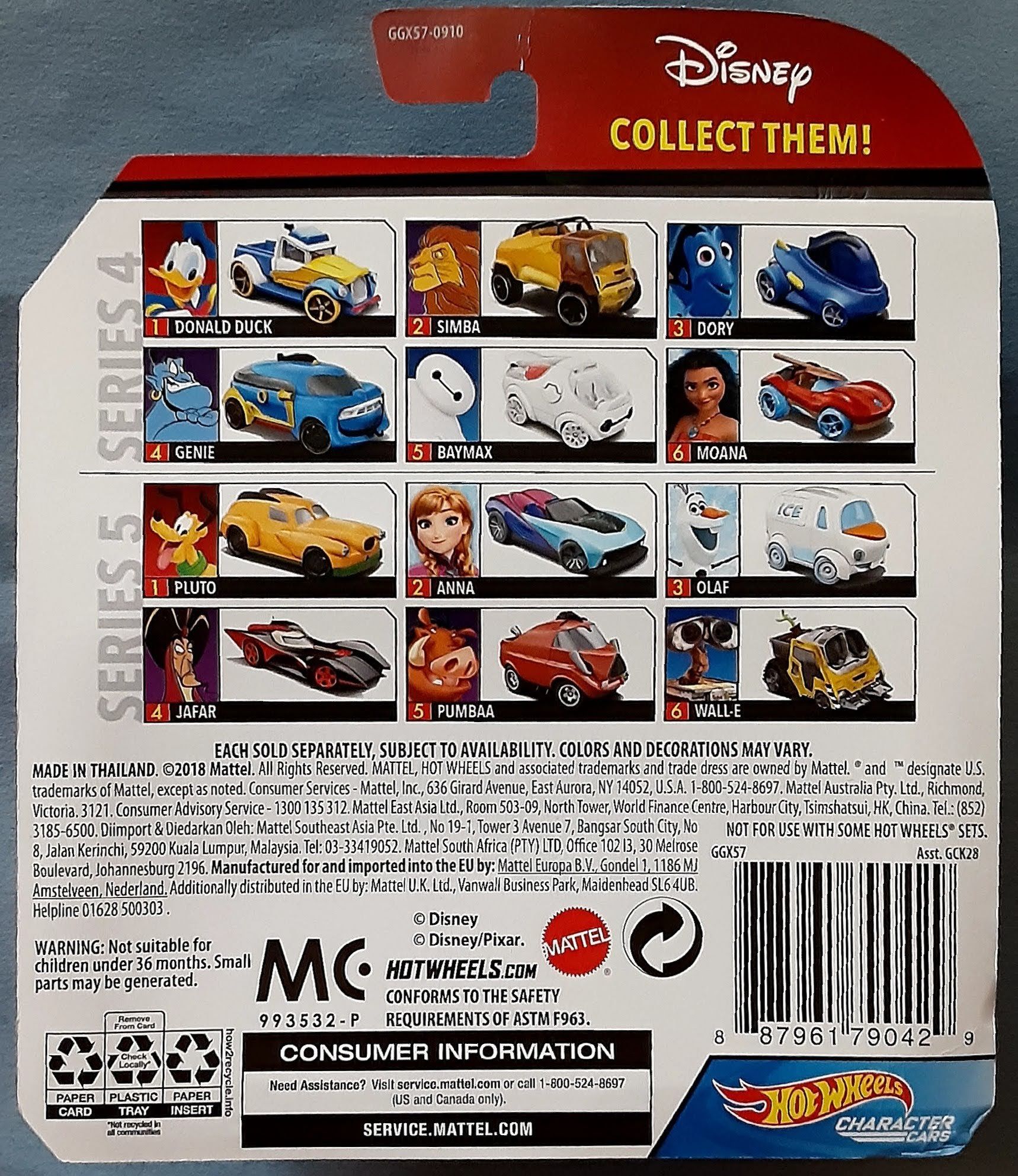 Anna - Disney’s Character Car Series toy car collectible - Main Image 2