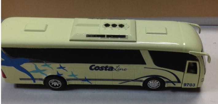 Camion De Pasajeros Costa Line - Kinsfun toy car collectible - Main Image 2