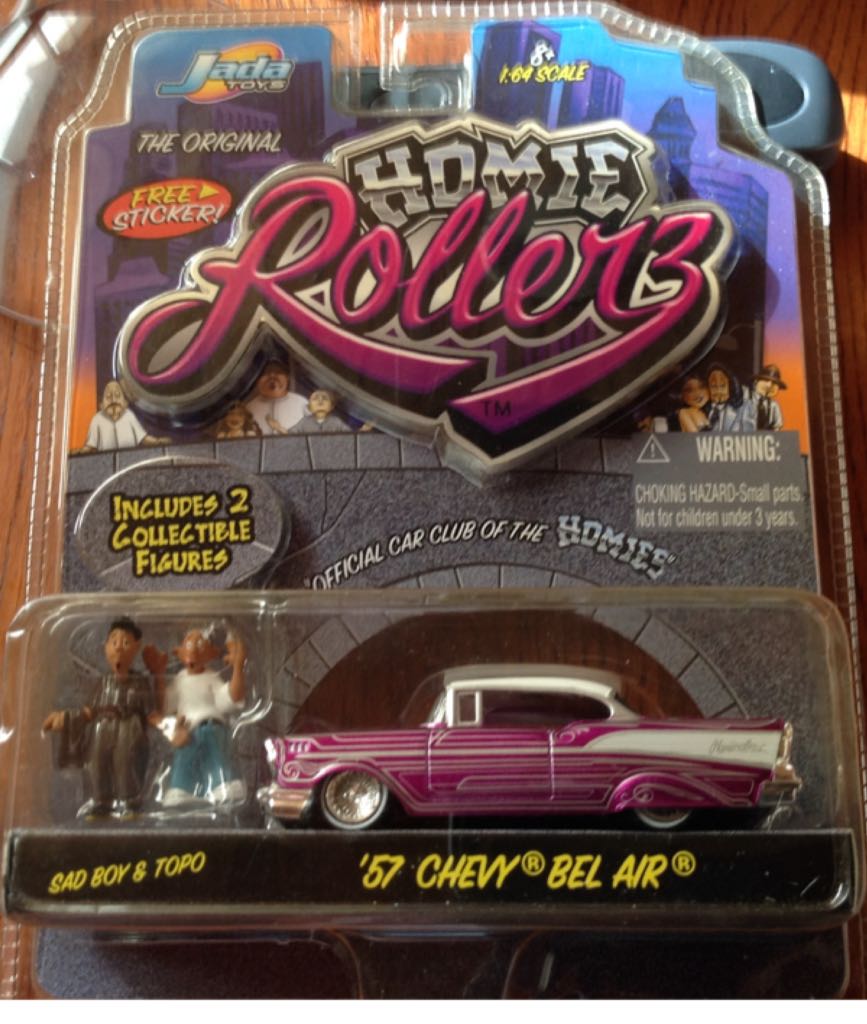 57 Chevy Bel Air - Sad Boy And Topo toy car collectible - Main Image 1