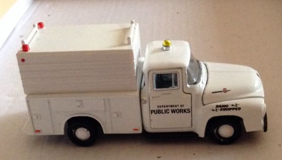 1956 Ford F-100 Blanca Electricista - Castline Inc toy car collectible - Main Image 2