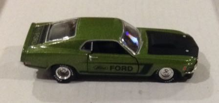 1970 Ford Mustang Boss 429 Verde Botella - Castline Inc toy car collectible - Main Image 2
