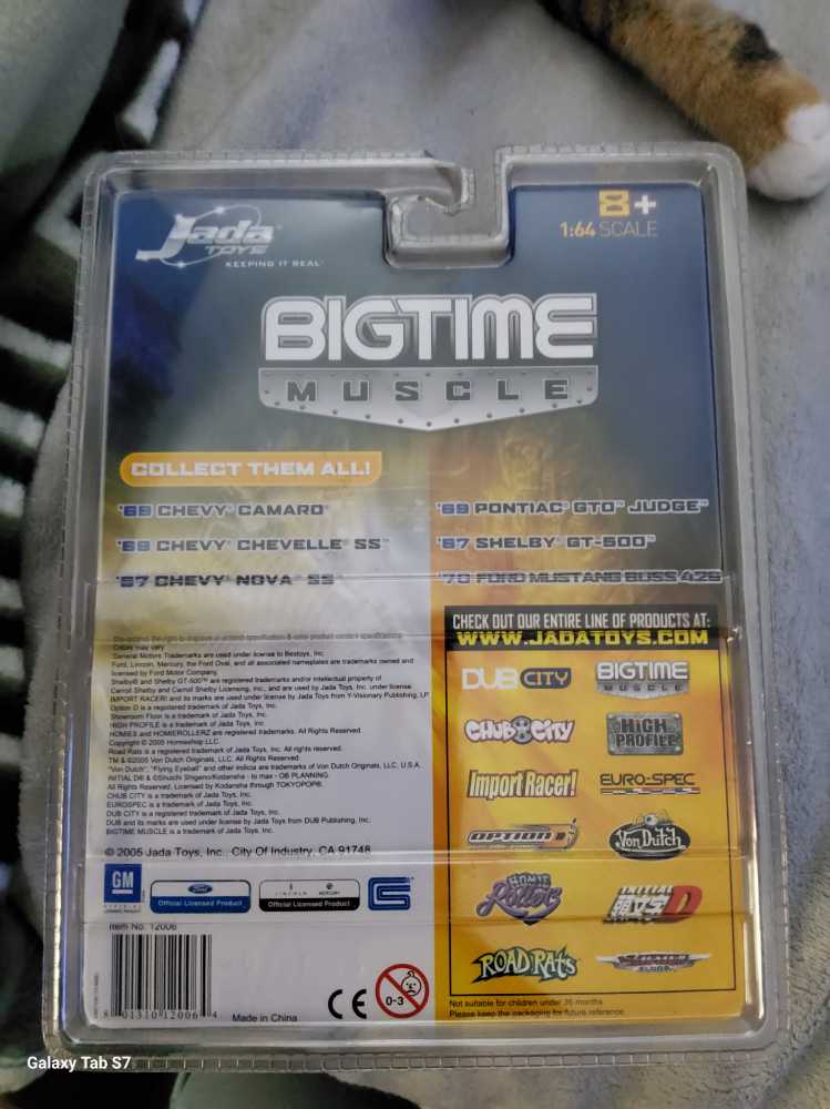 Dub City 69 Chevy Chevelle Ss  toy car collectible - Main Image 2