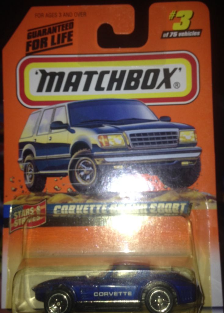 1957 Corvette Blanco Con Franja Roja Motor Expuesto