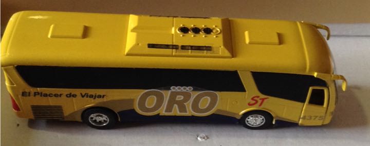 Camion De Pasajeros Oro - Kinsfun toy car collectible - Main Image 2