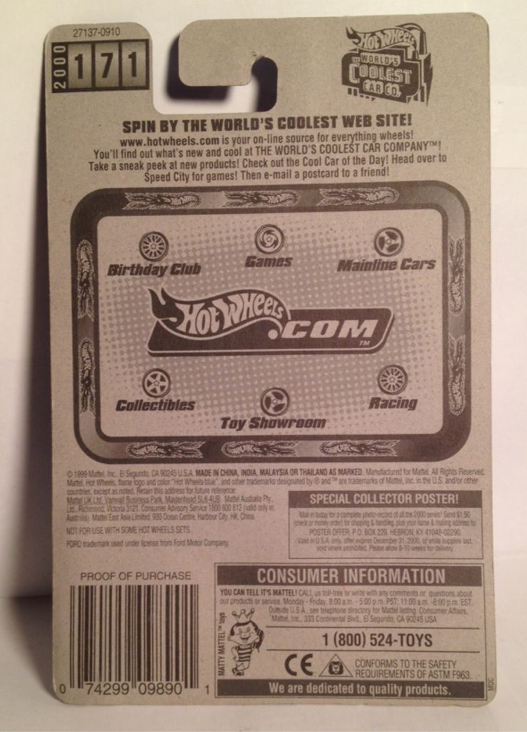 2000 MainLines - Mainline toy car collectible - Main Image 2