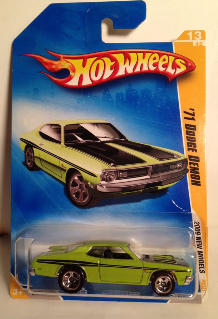 1971 Dodge Demon Green - New Models toy car collectible - Main Image 1