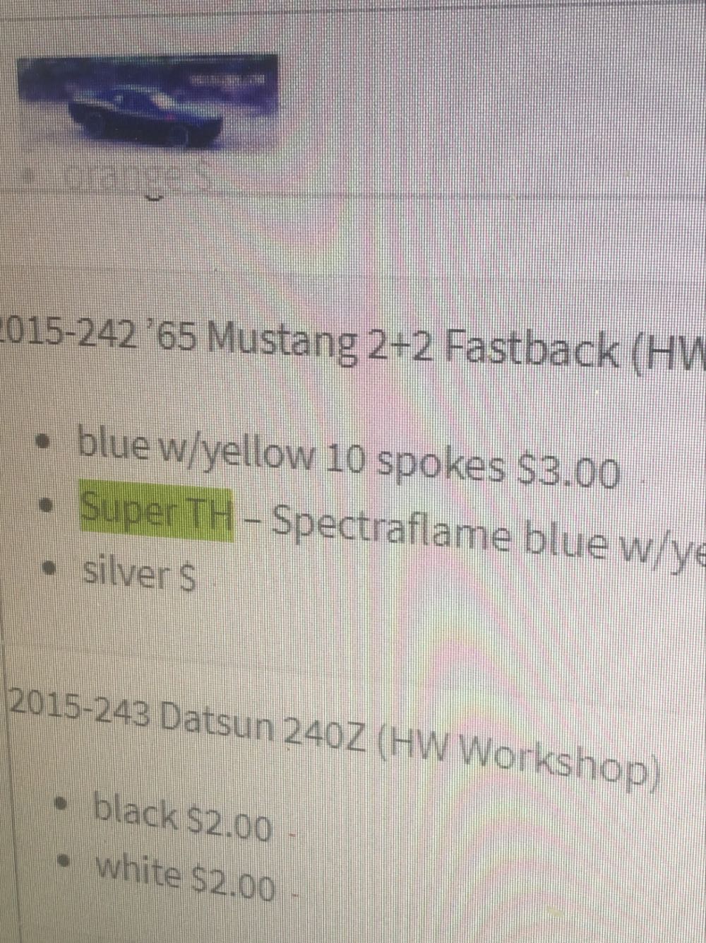 ’65 Mustang 2+2 Fastback (Grey LC) - HW Workshop toy car collectible - Main Image 3