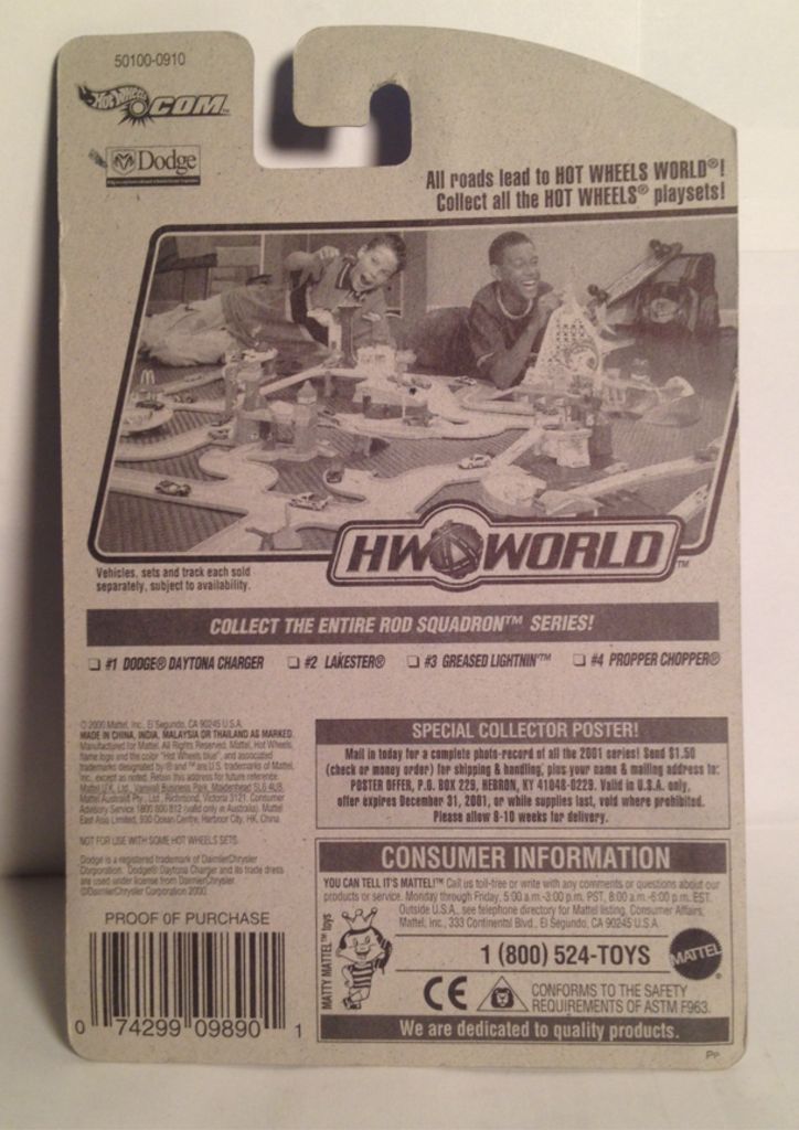 2001 Rod Squadron - Rod Squadron toy car collectible - Main Image 2