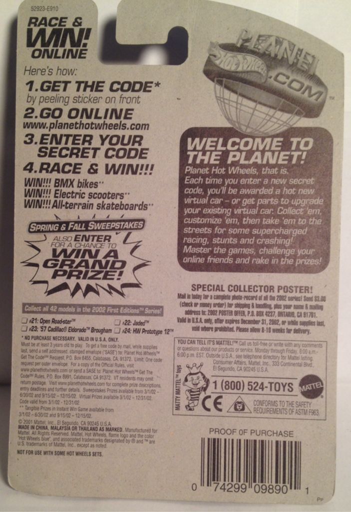 2002 First Editions - First Editions toy car collectible - Main Image 2