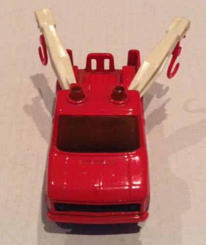 Grua Wrek Truck Bomberos Doble Gancho - Machtbox toy car collectible - Main Image 1