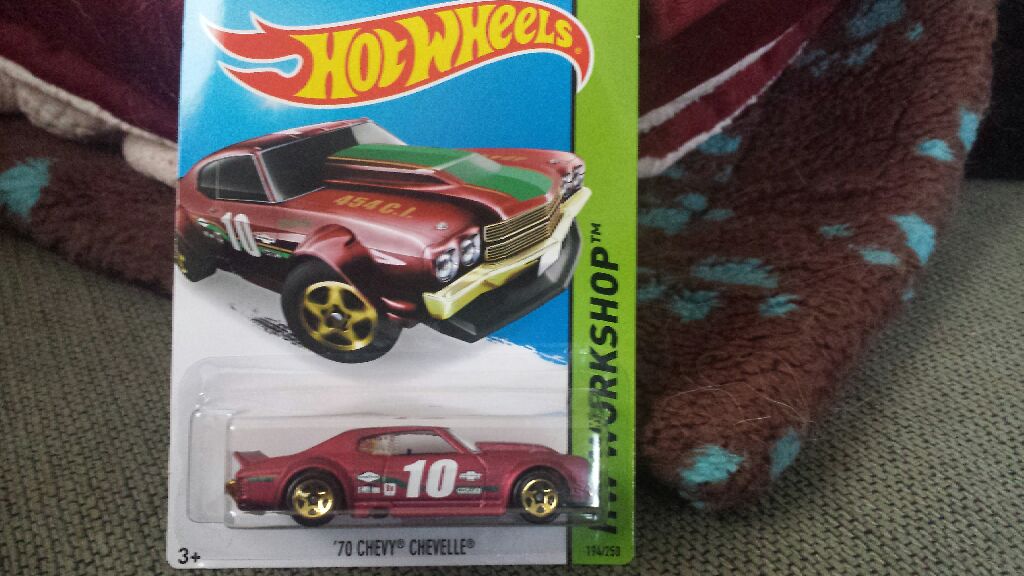 70 chevy chevelle  toy car collectible - Main Image 2