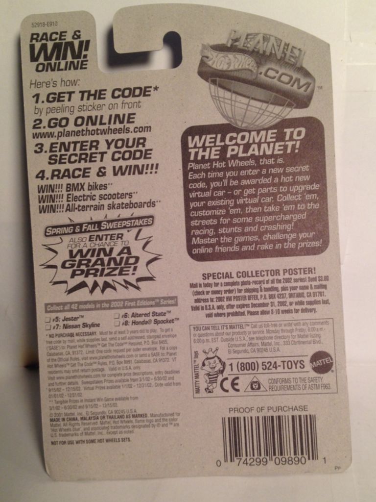 2002 First Editions - First Editions toy car collectible - Main Image 2