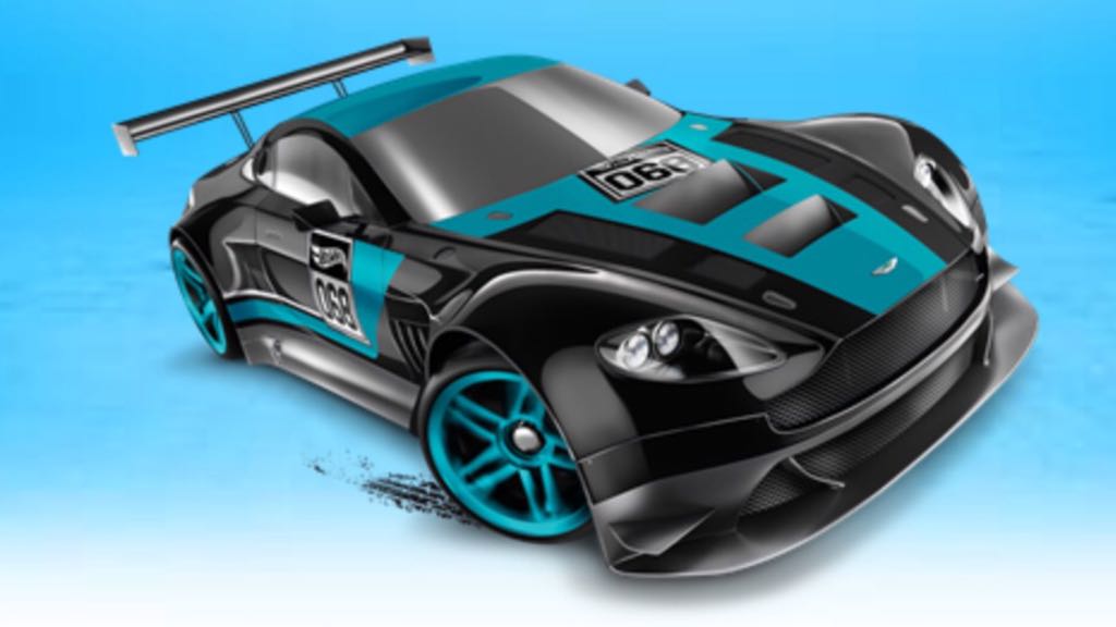 Aston Martin Vantage GT3 - ’15 HW Race toy car collectible - Main Image 2