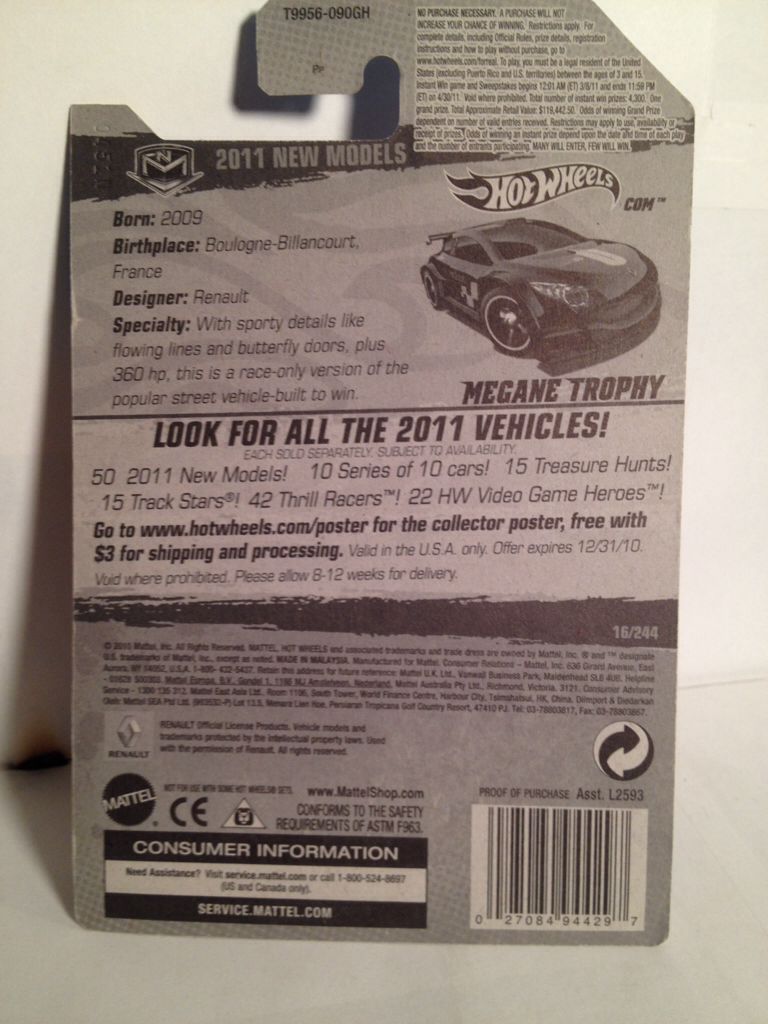 2011 New Models - New Models toy car collectible - Main Image 2