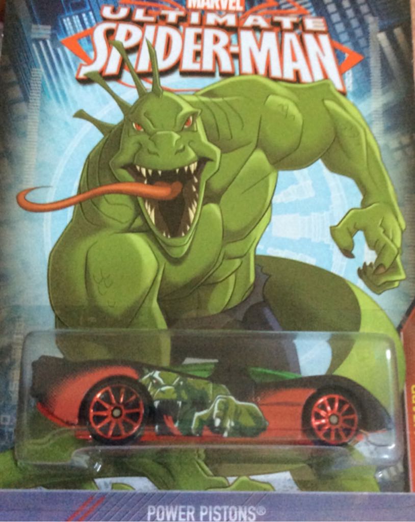 Power Pistons - Marvel Ultimate Spider-Man toy car collectible - Main Image 1