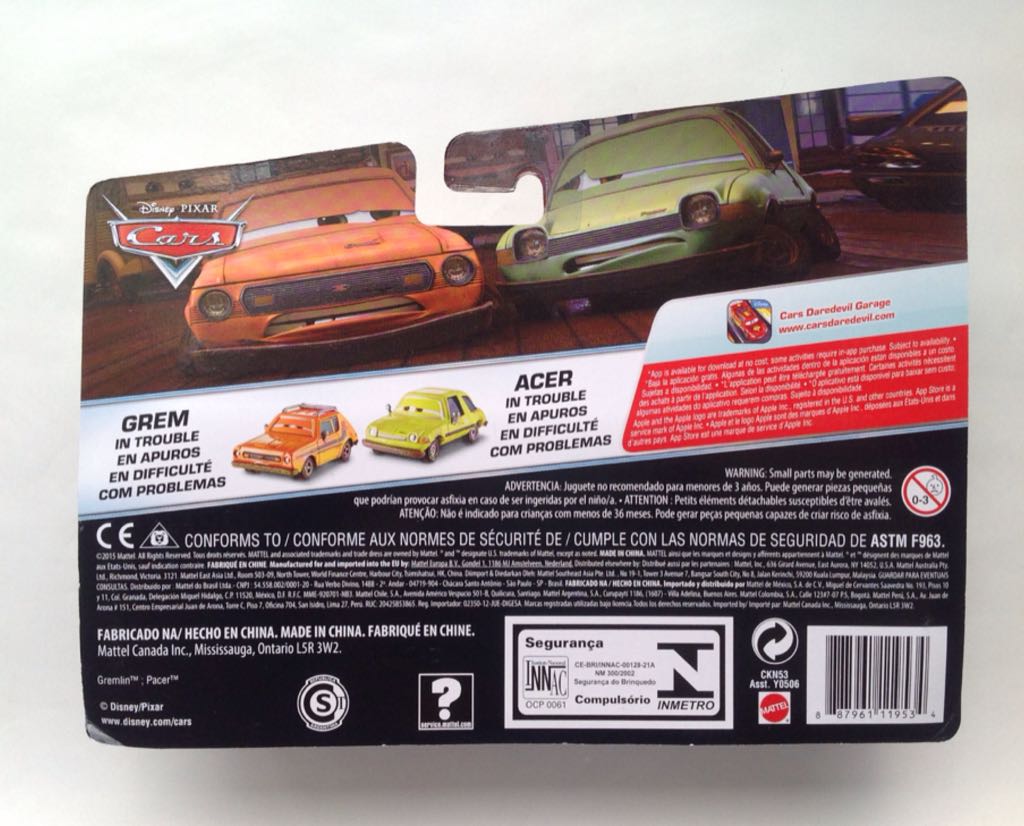 Grem in Trouble / Acer In Trouble - Ye Left Turn Inn toy car collectible - Main Image 2