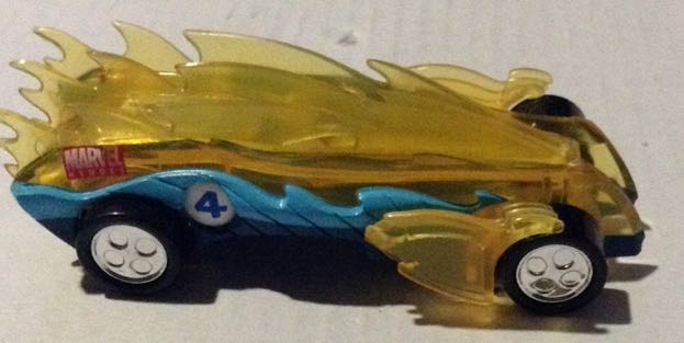 Carro De Hombre Llamas 4 Fantasticos  - Majorette toy car collectible - Main Image 2