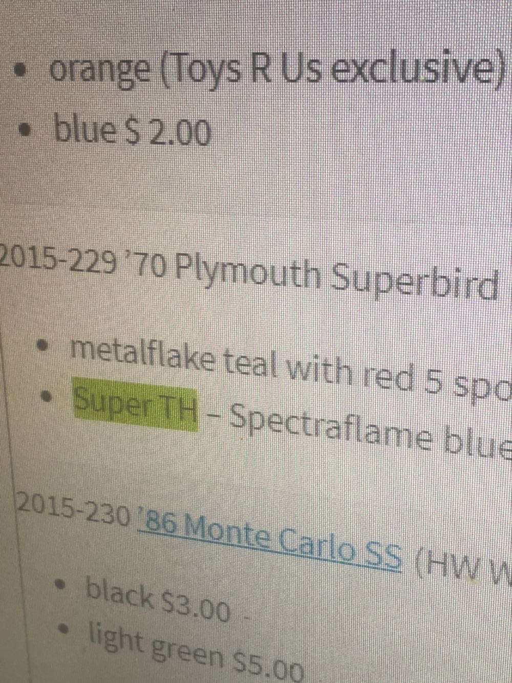 ’70 Plymouth Superbird - HW Workshop - Muscle Mania toy car collectible - Main Image 3