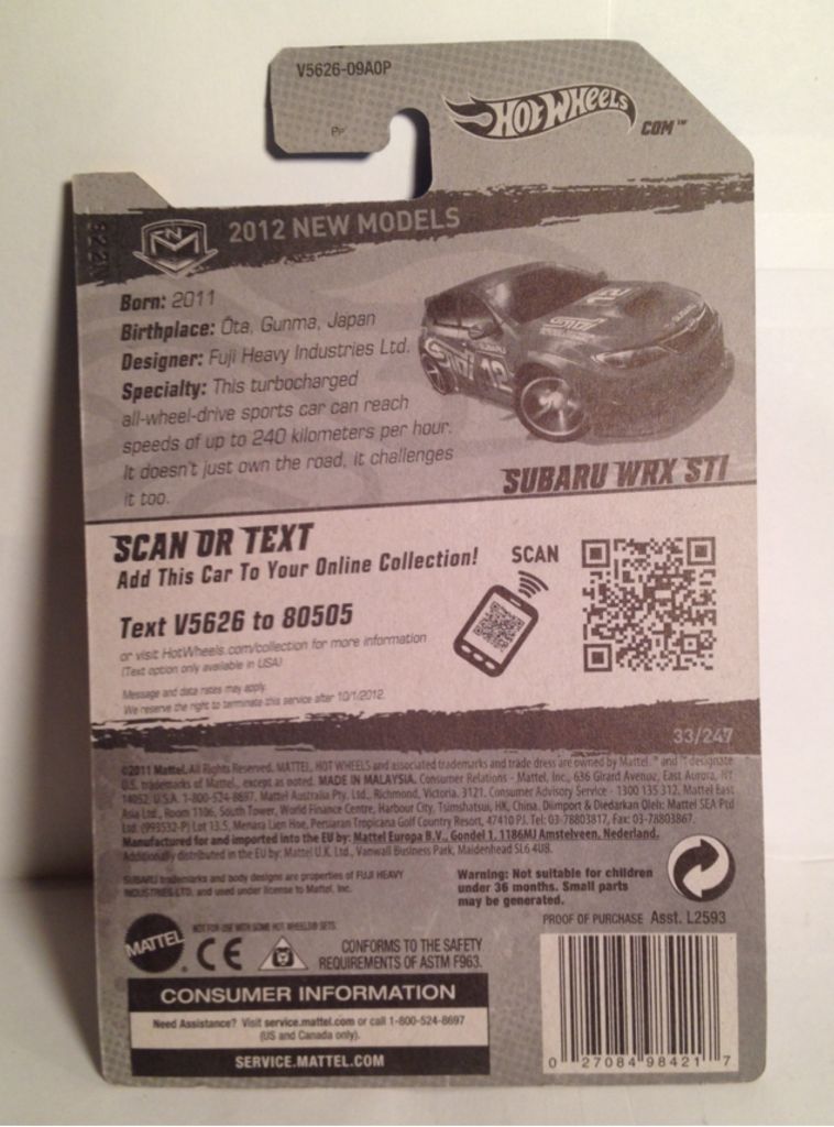 2012 New Models - New Models toy car collectible - Main Image 2