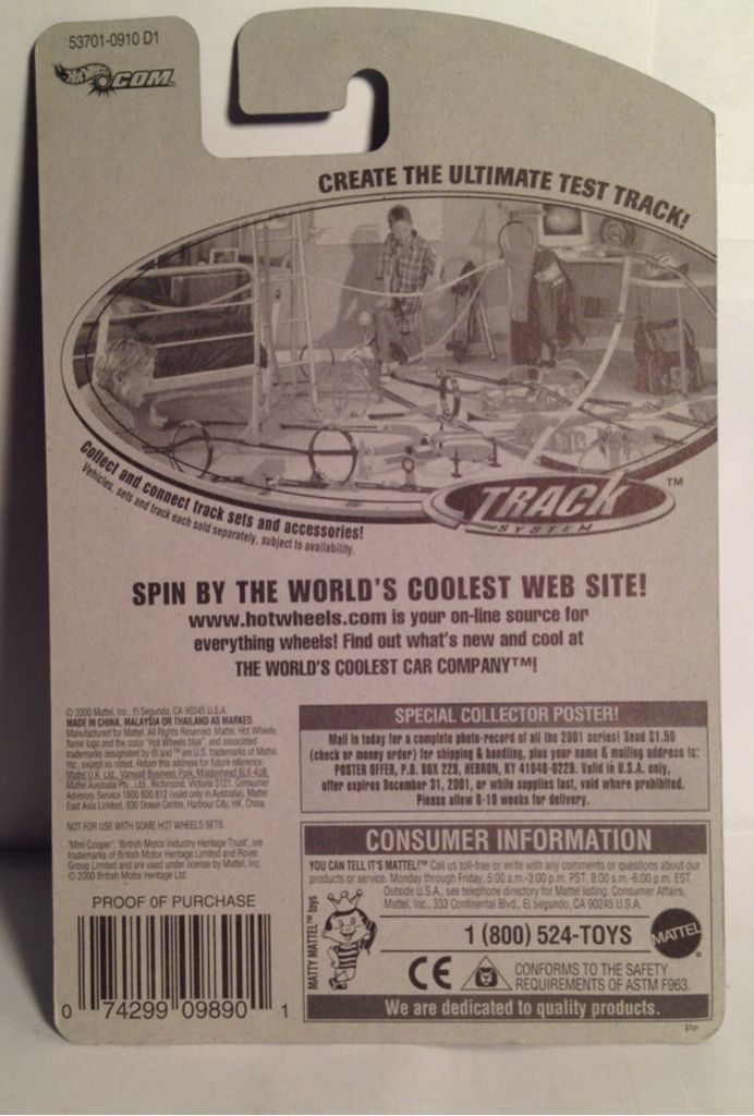 2001 Mainline - Mainline toy car collectible - Main Image 2