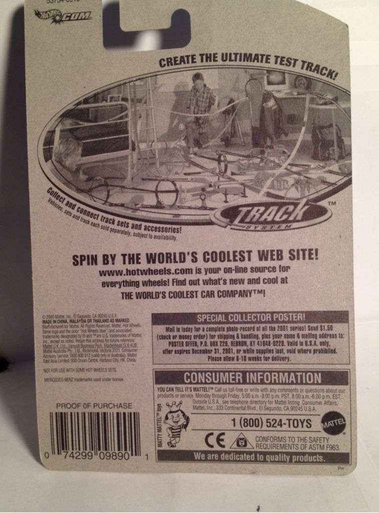 Mercedes-Benz SLK - toy car collectible - Main Image 2