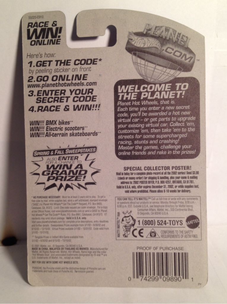 2002 Mainline  - Mainline Code Car Game toy car collectible - Main Image 2