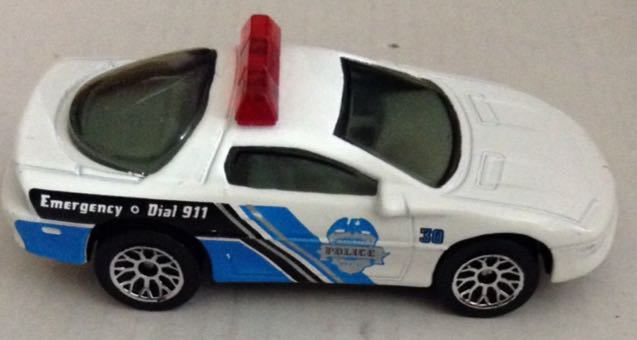 Patrulla 1993 Chevrolet Camaro Z28 - Machtbox toy car collectible - Main Image 2