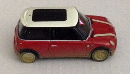 Mini Cooper Con Lodo - Jonny Lighting toy car collectible - Main Image 2