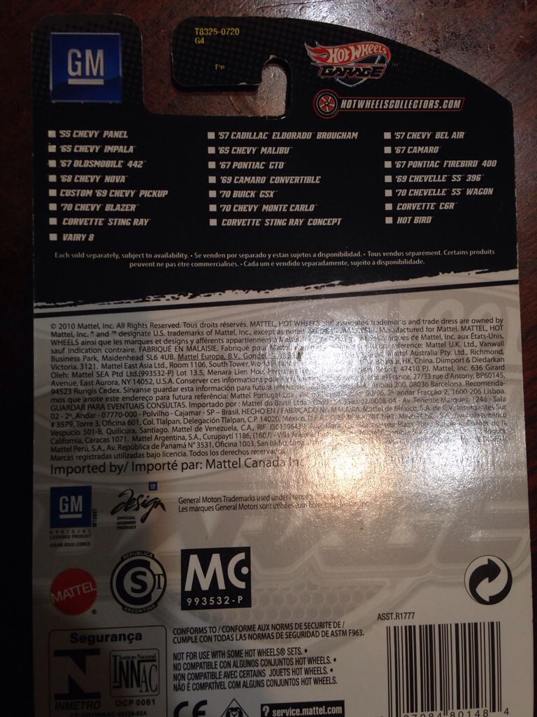 Corvette Stingray Concept - Garage toy car collectible - Main Image 2