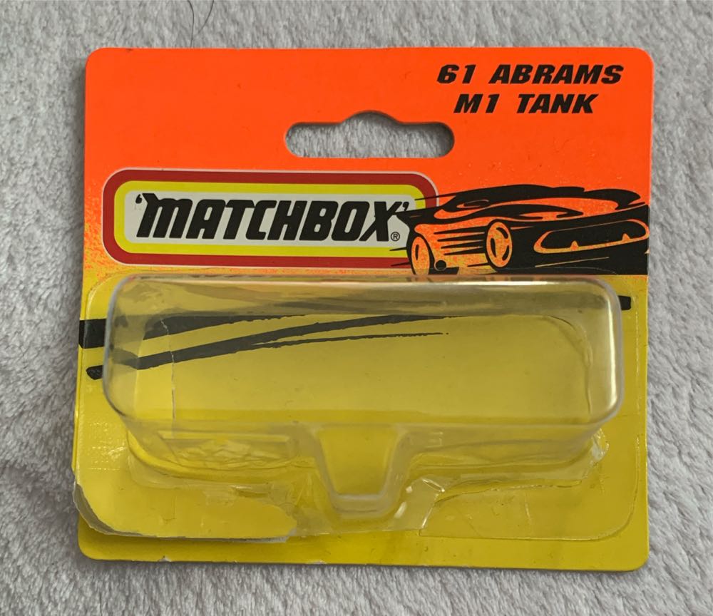 Abrams Main Battle Tank - Matchbox 1-75 toy car collectible - Main Image 3