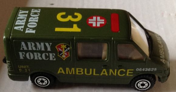 Ambulancia Militar Army Force - China toy car collectible - Main Image 2