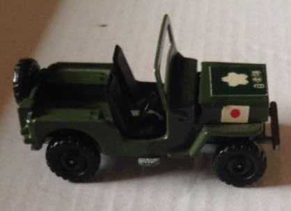 Mitsubishi Jeep Militar - Tomica toy car collectible - Main Image 2