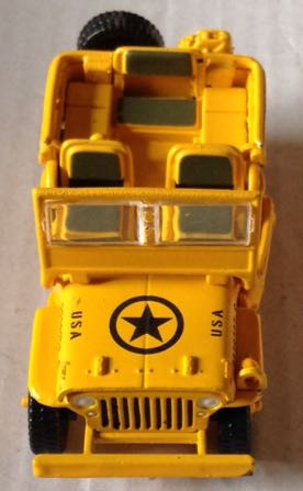 Wwii Jeep Amarillo - Jonny Lighting toy car collectible - Main Image 1