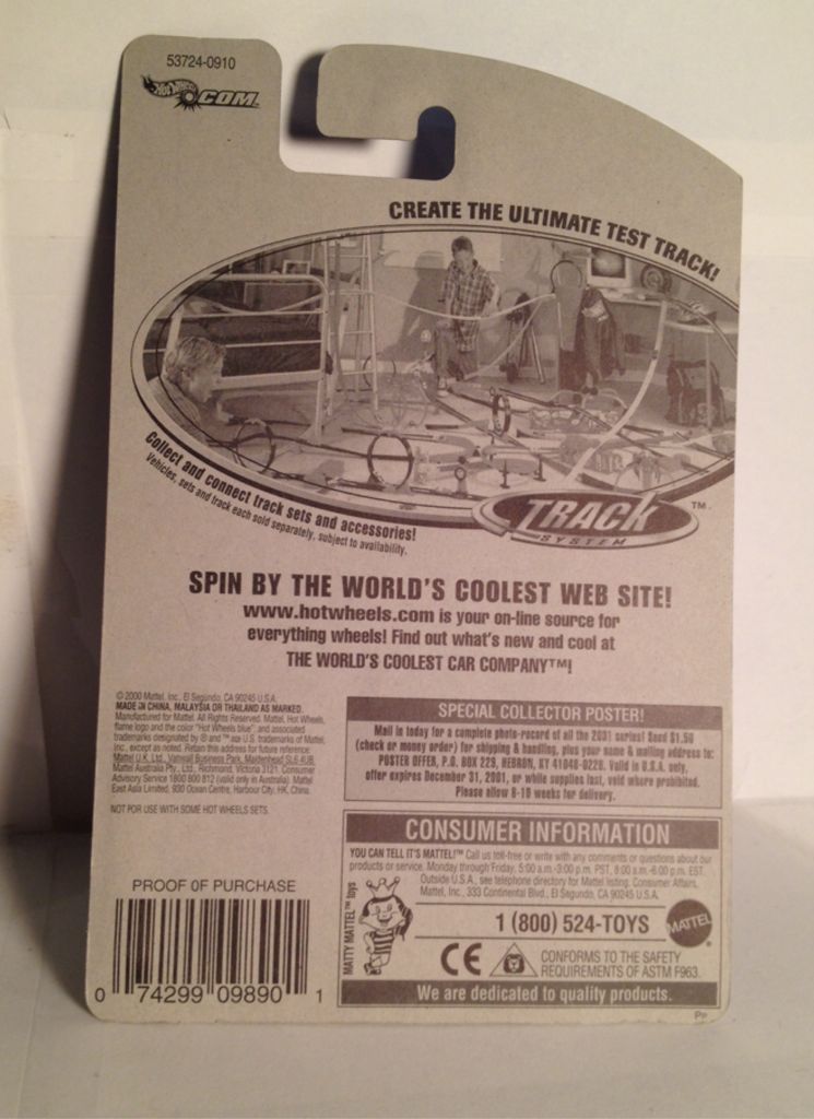 2001 Mainline - Mainline toy car collectible - Main Image 2