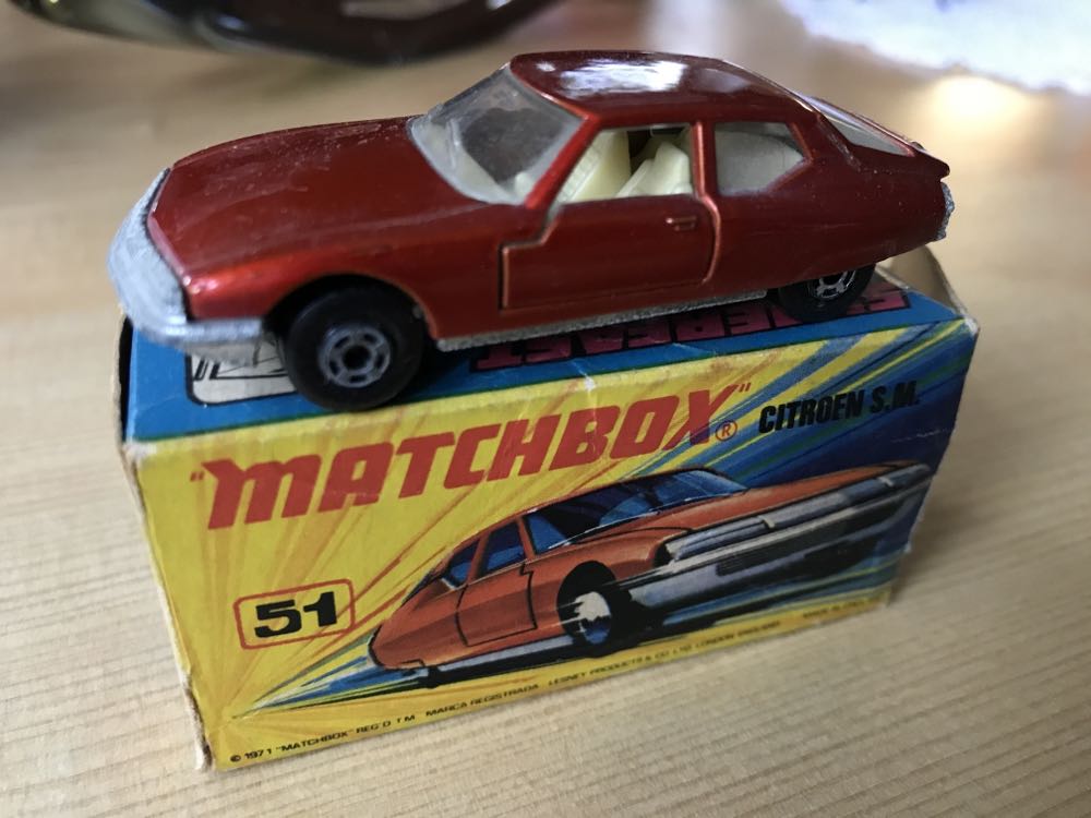 Citroen S.M. - Matchbox toy car collectible - Main Image 2