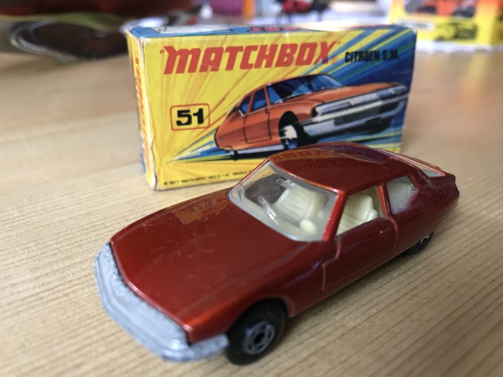 Citroen S.M. - Matchbox toy car collectible - Main Image 4