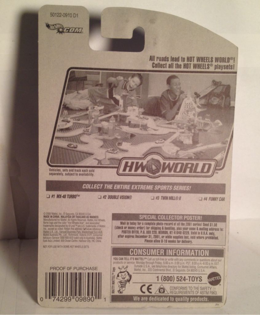 Ford ‘01 Probe Funny Car - Extreme Sports toy car collectible - Main Image 2