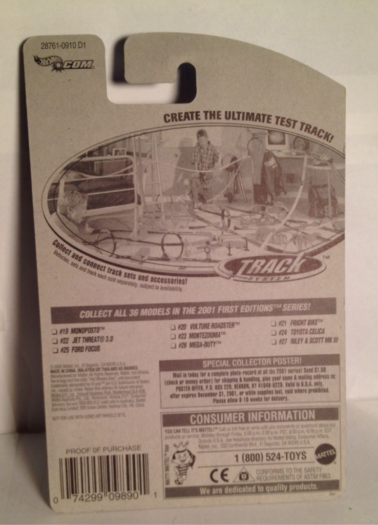 Jet Threat 3.0  2001 - 2001 First Editions toy car collectible - Main Image 2