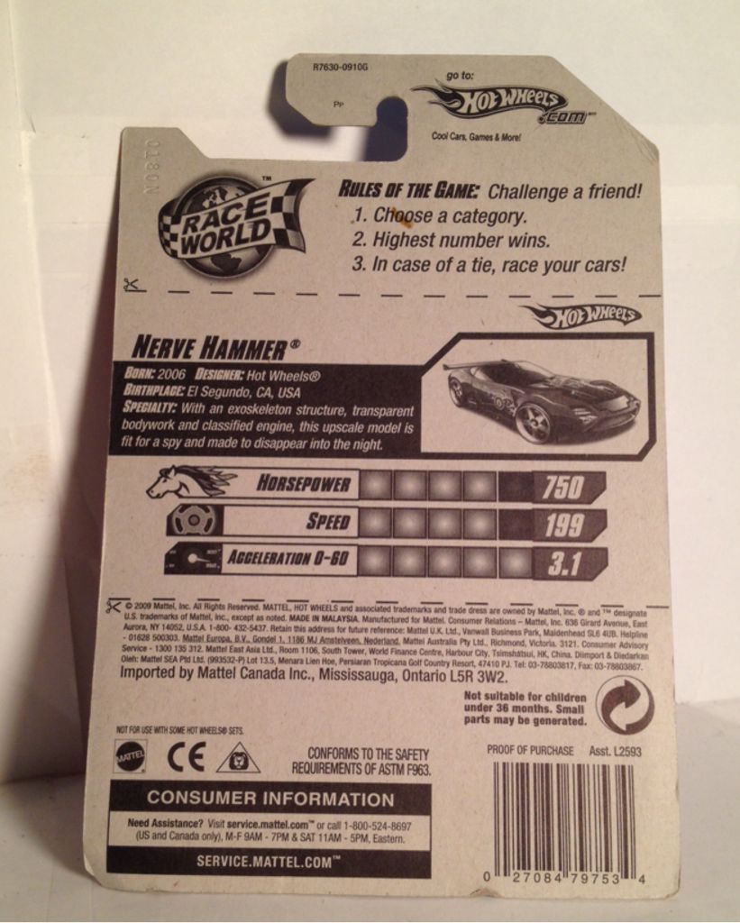 2010 Race World Earth - Web Trading Cars toy car collectible - Main Image 2